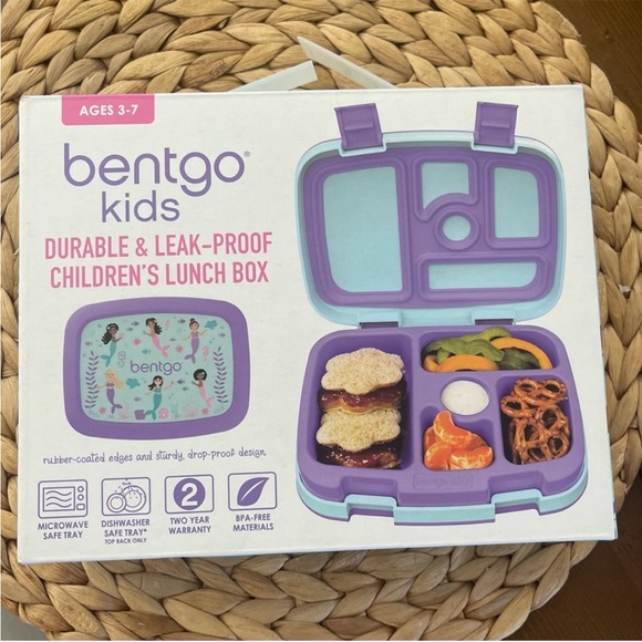 Bentgo mermaid lunch box new open box - Picture 2 of 11